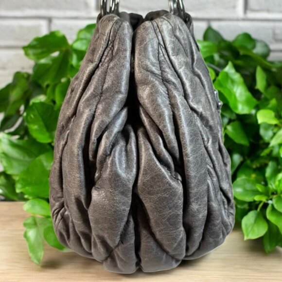 πSOLDπ MIU MIU Matelasse Nappa Leather Vintage Shoulder Bag with Key with COA - Picture 11 of 17